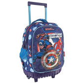 Sac à dos à roulettes Captain America Avengers 45 CM Trolley