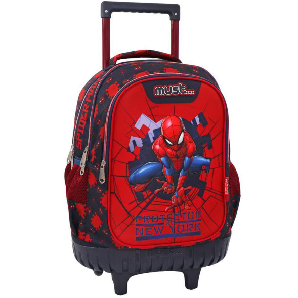 Spiderman Rucksack auf Rädern - New York City Avengers 45 CM Trolley