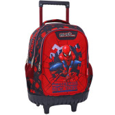 Spiderman Rugzak op wielen - New York City Avengers Koffer van 45 CM