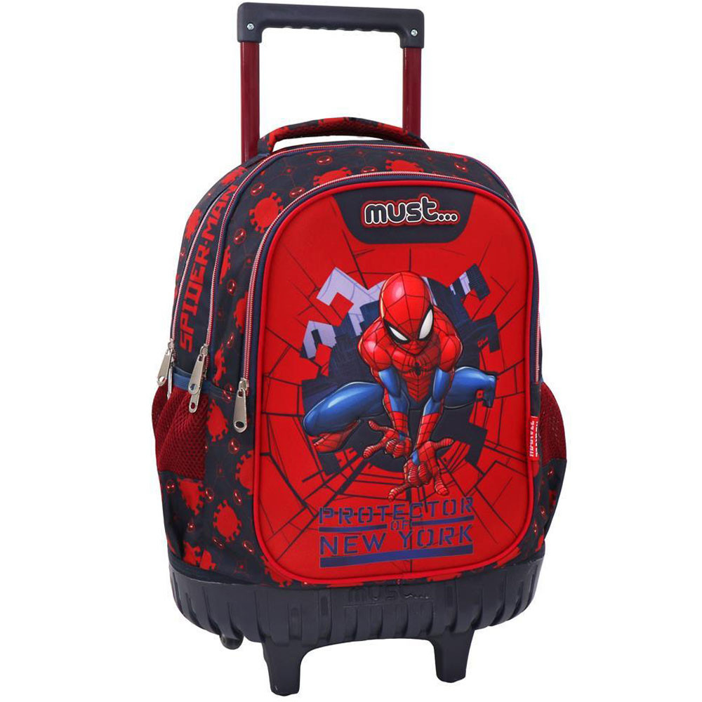 Spiderman Protector Avengers 45 CM Trolley Mochila con ruedas