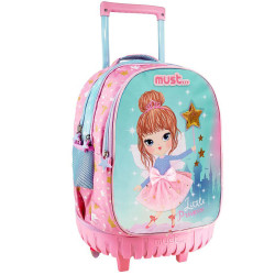 Little Princess 45 CM Trolley Zaino con Ruote