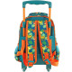 Must Little Pilot Kleuterschool 31 CM Trolley Rugzak op wielen