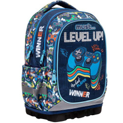 Gamer Level up Rugzak 43 CM - 2 Cpt