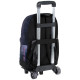 Black Perona trolley for backpack