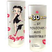 Verre Anniversaire Betty Boop