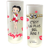 Verre Anniversaire Betty Boop