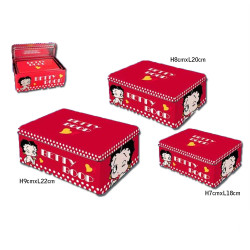 Betty Boop Rectangular Gigogne Cajas