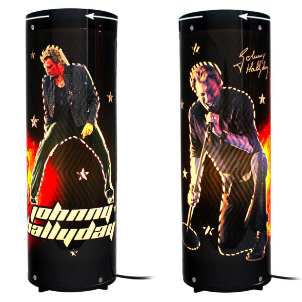 Johnny Hallyday Concert Rotating Lamp