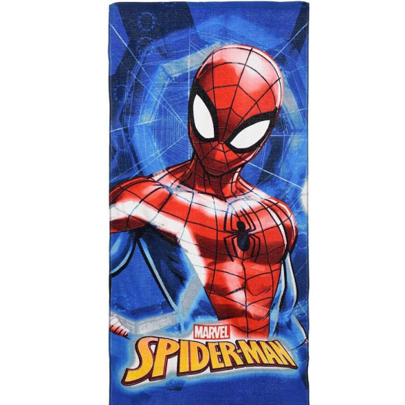 Serviette drap de bain Spiderman 140x70 cm Marvel