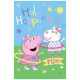 Plaid Peppa Pig Fun 100 x 150 cm - Couverture polaire