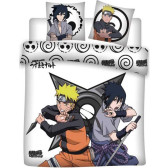 Naruto Bettbezug-Set 140x200 cm und Kissenbezug