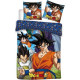 Parure housse de couette Dragon Ball Z Stars 140x200 cm et Taie d'oreiller