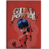 Plaid polaire Ladybug "Girl Power" 100 x 140 cm - Couverture