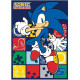 Plaid polaire Sonic The Hedgehog 100 x 140 cm - Couverture