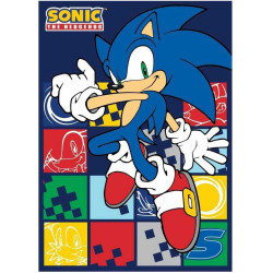 Sonic The Hedgehog Fleece Blanket 100 x 140 cm - Blanket