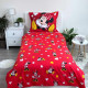 Minnie Love Completo Copripiumino in Cotone 140x200 cm e Federa