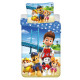 Paw Patrol Bridge Bettbezug-Set aus Baumwolle 140x200 cm mit Kissenbezug