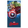 Serviette drap de bain Avengers en coton 140x70 cm