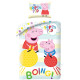 Parure housse de couette coton Peppa Pig Boing 140x200 cm et Taie d'oreiller