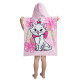 Marie des Aristocats Poncho - Terry towel