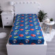 Drap housse coton Avengers 1 personne 90x200 cm