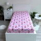 Minnie XOXO cotton cover sheet 1 person 90x200 cm