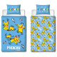 Set copripiumino in cotone reversibile Pokemon 140x200 cm e federa