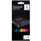 Pochette de 12 crayons de couleur Real Madrid