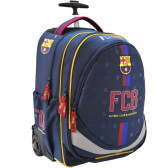 Mochila con ruedas 47 CM FC Barcelona Basic Top - 2 cpt - CARtable FCB