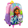 Sac à dos à roulettes Gabby et la maison magique 30 CM Trolley Maternelle