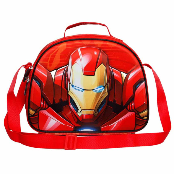 Bolsa de sabor Iron Man 3D 26 CM - bolsa de almuerzo