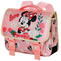 Mochila Escolar Minnie Mouse Garden 38 CM - Premium