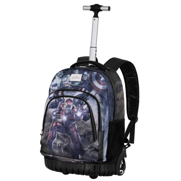 Einteiliger 47 cm Premium-Rucksack mit Rädern