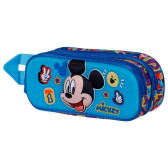 Trousse Mickey Mouse 3D 22 CM - 2 Cpt
