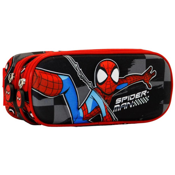 Trousse Spiderman Jump 3D 22 CM - 2 Cpt