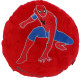 Coussin rond Spiderman 35 cm