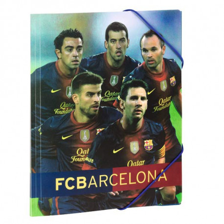 Carpeta elástica A4 FC Barcelona Team - FCB