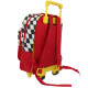 Cars McQueen 34 CM Trolley Kindergarten Backpack