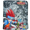 Plaid polaire Beyblade 130 x 160 cm - Couverture