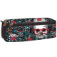 Trousse No Fear Crâne Lunettes 23 CM - 2 Compartiments