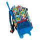 Rugzak met wielen Spiderman Black 30 CM Koffer High-end Kleuterschool