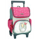 Barbie Pink Rabbit Kindergarten Wheeled Backpack 30 CM