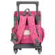 Barbie Pink Rabbit Kindergarten Rucksack auf Rädern 30 CM