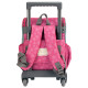 Barbie Pink Rabbit Kindergarten Wheeled Backpack 30 CM