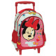 Minnie Kiss 30 CM Kindergartenrucksack auf Rädern