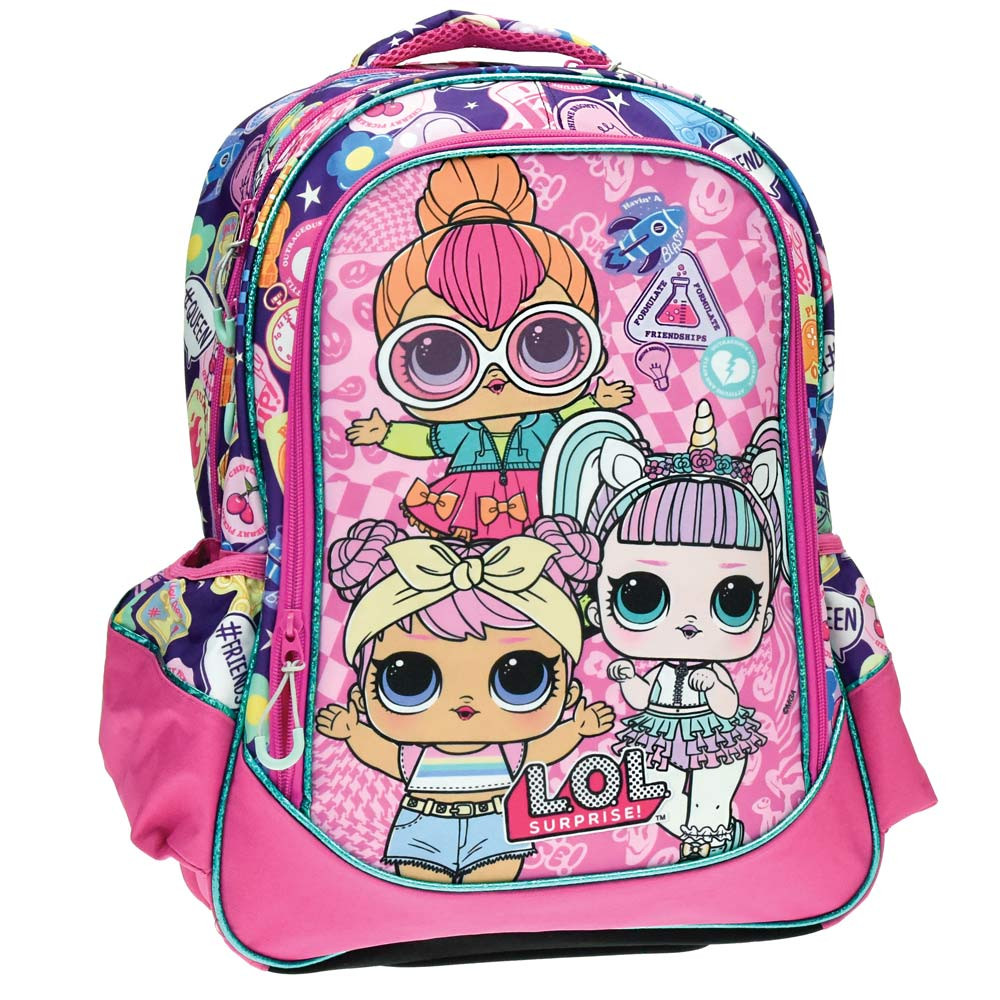 LOL Surprise Schulranzen Mädchen Schultasche 1. Klasse - ergonomischer Tornister - Maße 36 x 29 x 15 cm LOL Surprise Schulranzen Mädchen Schultasche 1. Klasse - ergonomischer Tornister - Maße 36 x 29 x 15 cm