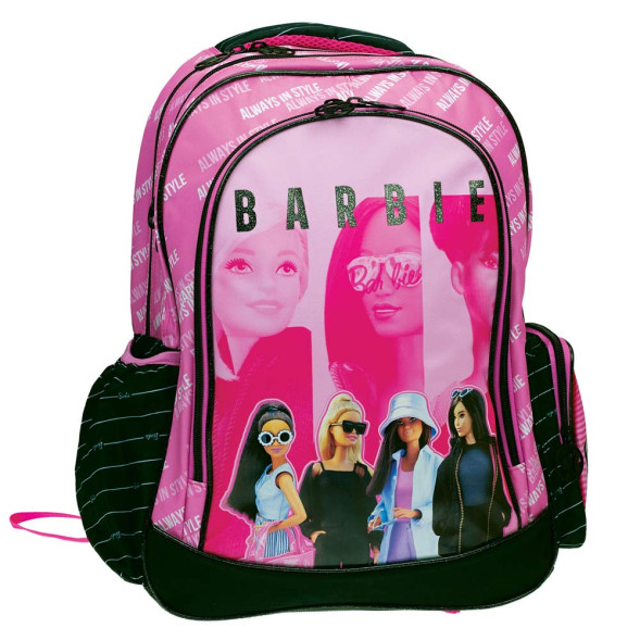 Barbie Pink Backpack 43 CM - 2 Cpt
