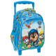 Paw Patrol Dream Team 30 CM Zaino con Ruote Premium Carrello Scuola Materna