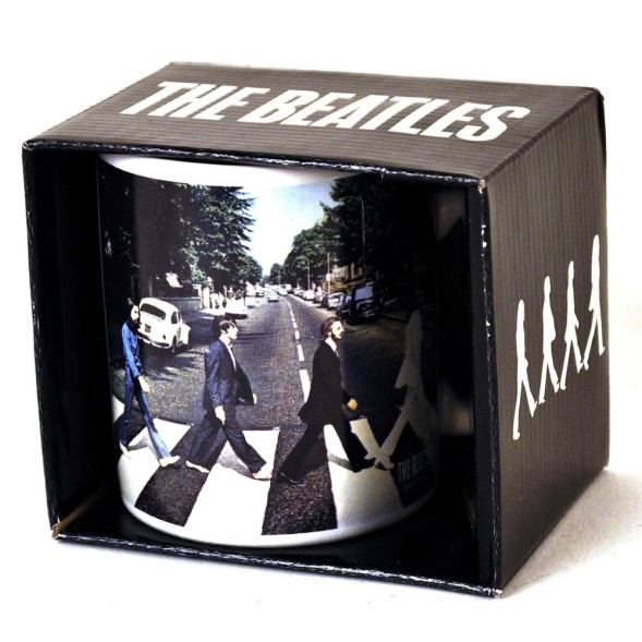 Beatles Graphic Logo Becher