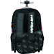 No Fear Tiger Witte Rugzak op Wielen 48 CM - Schooltas